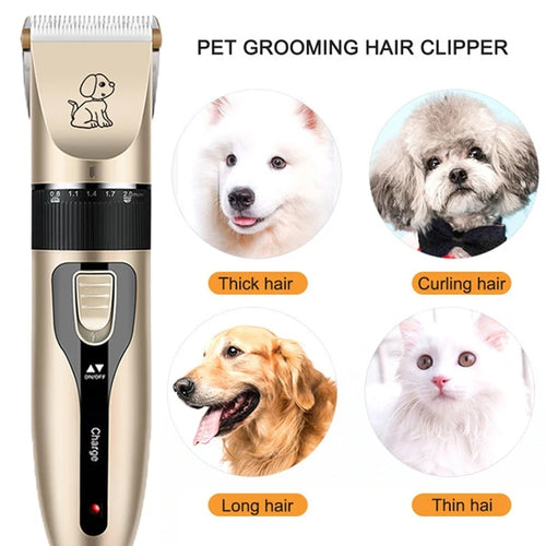 Electric Pet Grooming Trimmer Kit