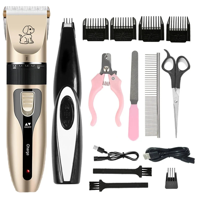 Electric Pet Grooming Trimmer Kit