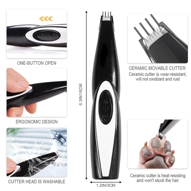 Electric Pet Grooming Trimmer Kit