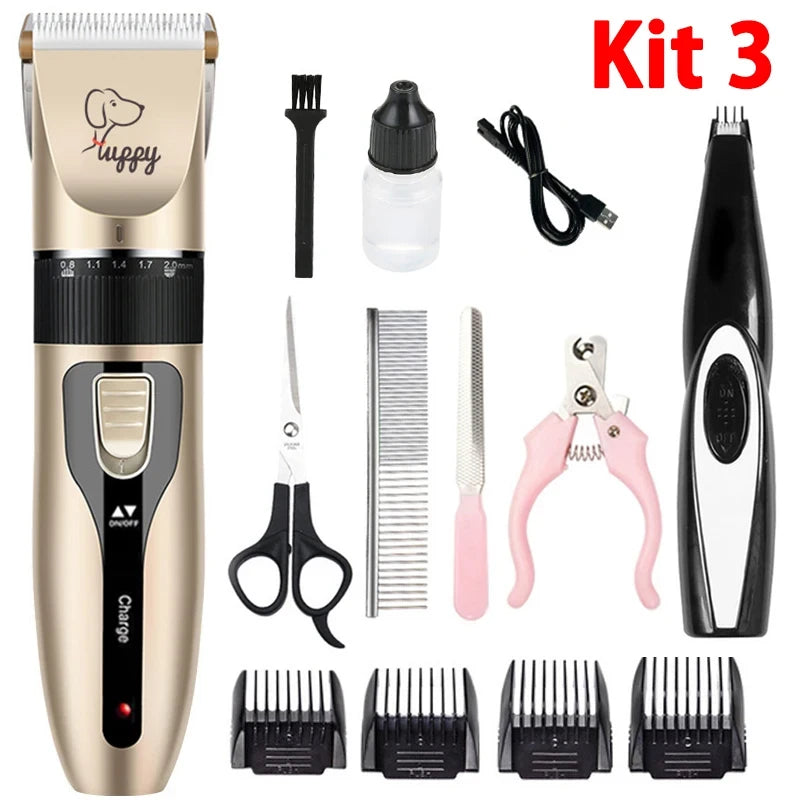 Electric Pet Grooming Trimmer Kit