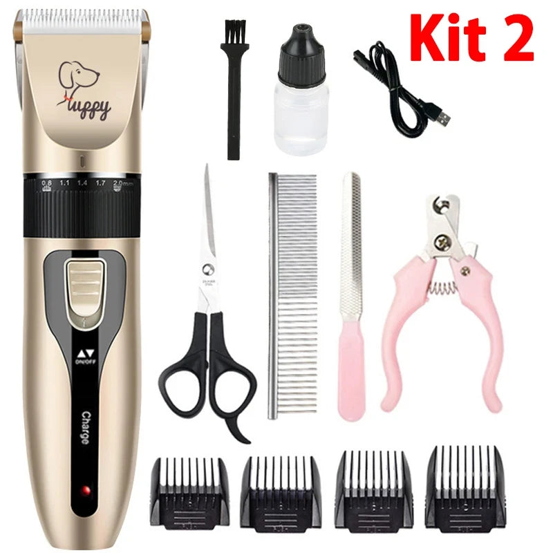 Electric Pet Grooming Trimmer Kit
