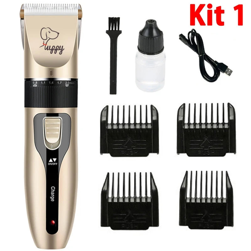 Electric Pet Grooming Trimmer Kit